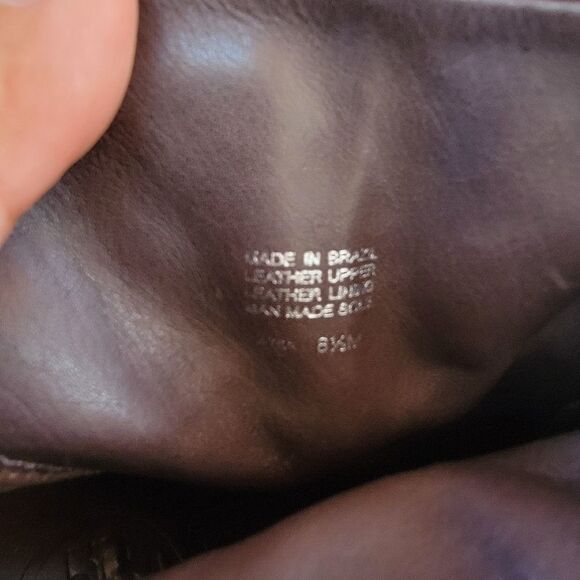 Tory Burch Brown Suede Ankle Boots 8.5 - Picture 10 of 11